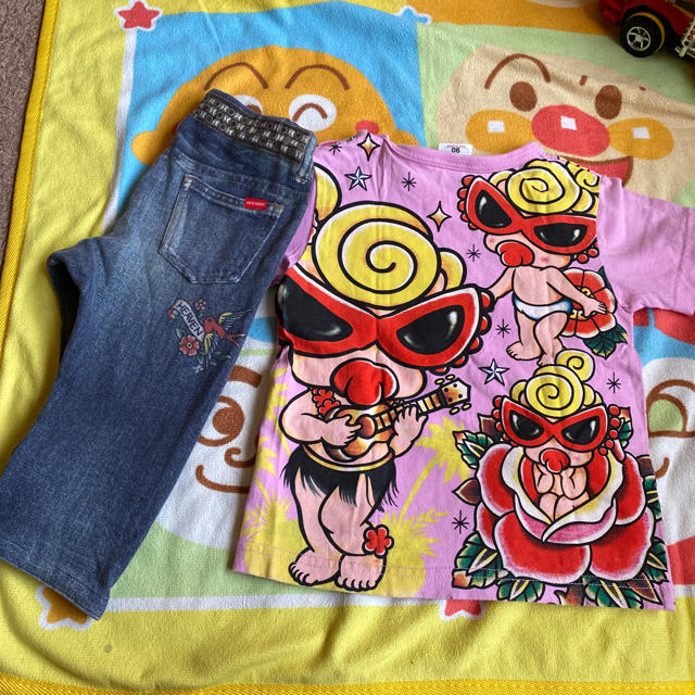 HYSTERIC MINI(ヒステリックミニ)のタトゥー セット💖 キッズ/ベビー/マタニティのキッズ服女の子用(90cm~)(Tシャツ/カットソー)の商品写真