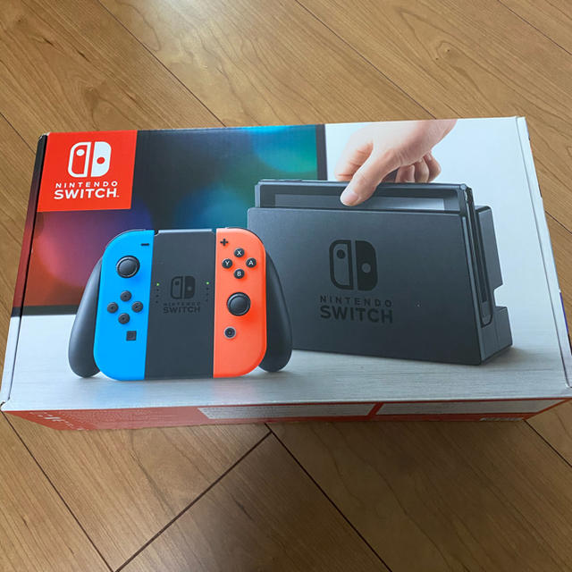 218341  Nintendo Switch 本体　ネオン　新品未開封