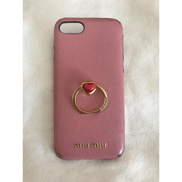 miumiu(ミュウミュウ)のMIU MIU iPhoneケース　値下げしました！ スマホ/家電/カメラのスマホアクセサリー(iPhoneケース)の商品写真