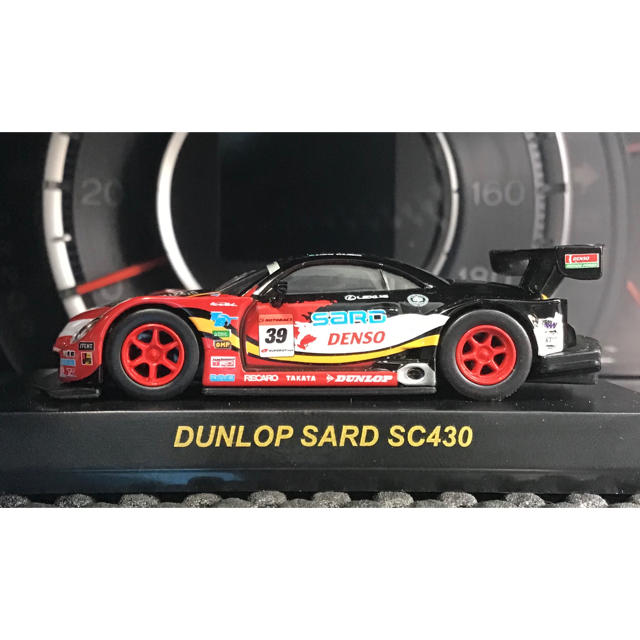 トヨタ(トヨタ)の1/64 京商 DUNLOP SARD SC430 SUPER GT GT500 エンタメ/ホビーのおもちゃ/ぬいぐるみ(ミニカー)の商品写真