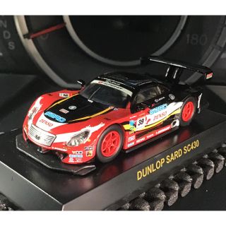 トヨタ(トヨタ)の1/64 京商 DUNLOP SARD SC430 SUPER GT GT500(ミニカー)