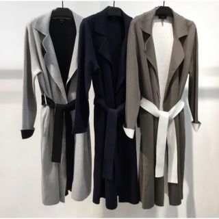 セオリー(theory)のTheory 18aw ニットトレンチコート(カーディガン)