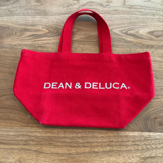 ディーンアンドデルーカ(DEAN & DELUCA)のディーン&デルーカ　トートバッグ　限定色　赤シルバー　DEAN&DELUCA(トートバッグ)