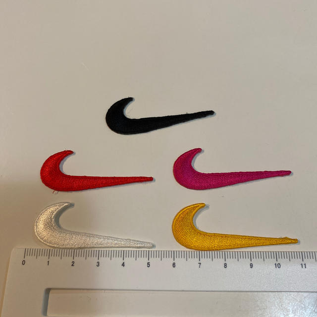 NIKE(ナイキ)のNIKE ワッペン5枚セット ハンドメイドの素材/材料(各種パーツ)の商品写真