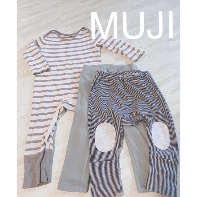 MUJI (無印良品)(ムジルシリョウヒン)の専用出品　無印良品　ダブルB キッズ/ベビー/マタニティのベビー服(~85cm)(パンツ)の商品写真