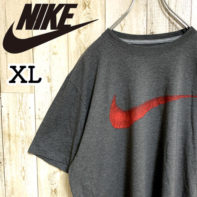 NIKE(ナイキ)の【NIKE】ビッグスウォッシュロゴ Tシャツ XLサイズ メンズのトップス(Tシャツ/カットソー(半袖/袖なし))の商品写真
