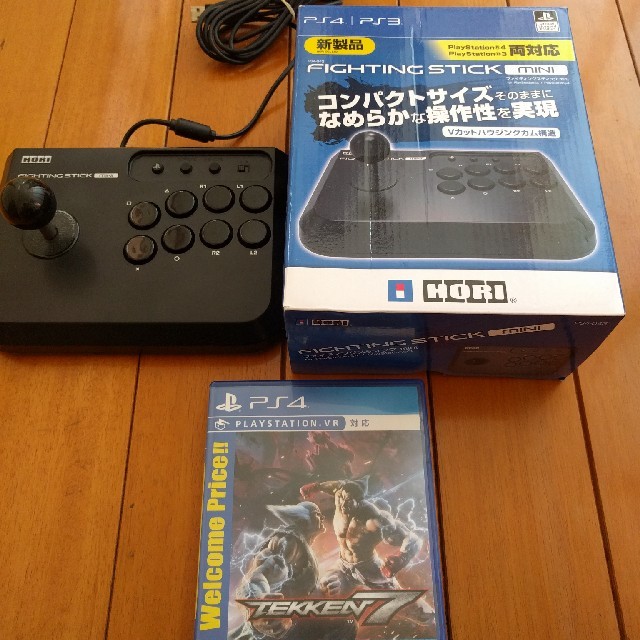 PlayStation4(プレイステーション4)の鉄拳7  アケコン エンタメ/ホビーのゲームソフト/ゲーム機本体(家庭用ゲームソフト)の商品写真