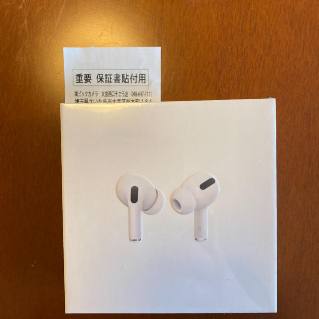 エアポッズプロ　アップル　新品　AirPods pro エアポッズ