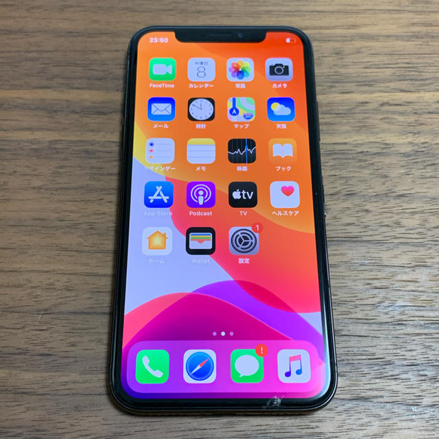 ジャンク SIMフリー iPhoneX 64GB SG 本体のみ 032