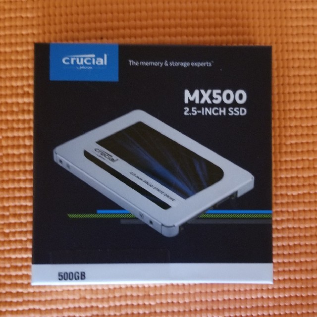 PCパーツCrucial SSD 500GB CT500MX500SSD1