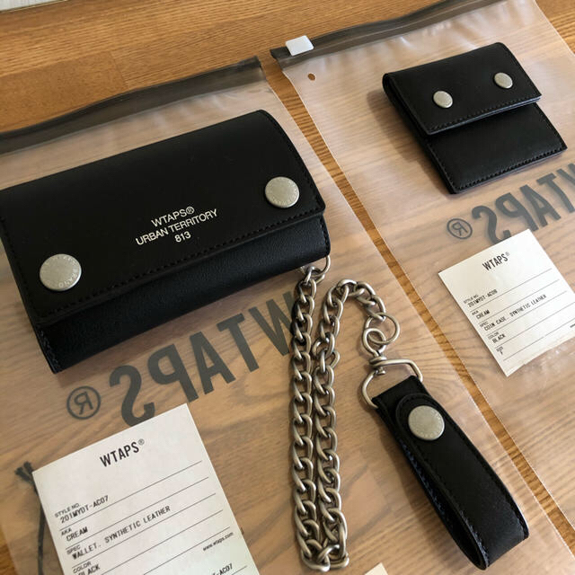 メンズwtaps WALLET & COIN CASE SET