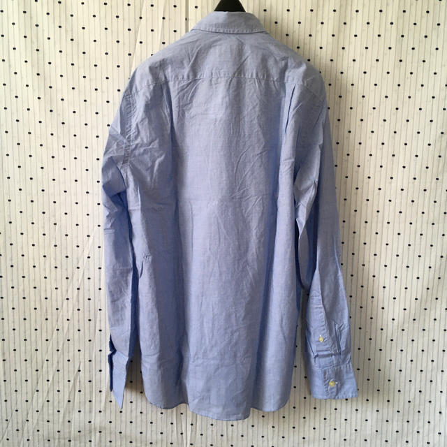 J.CREWジェイクルーUS限定ウーベンボタンダウンシャツblue １点物