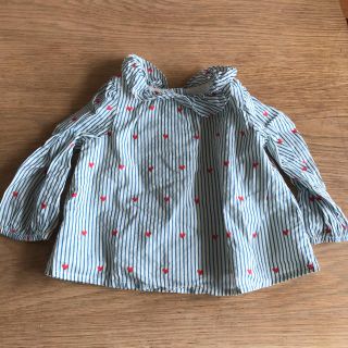 ベビーギャップ(babyGAP)のbaby GAP 6-12month ブラウス　未使用☆(シャツ/カットソー)