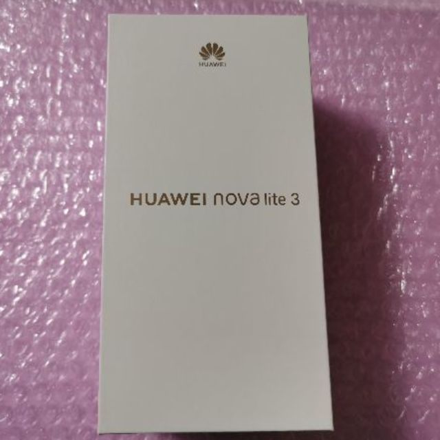 新品未開封】HUAWEI nova lite 3 Aurora Blue 新品未開封】HUAWEI nova lite 3 Aurora Blue