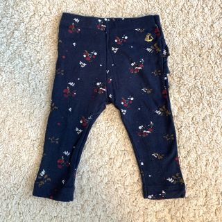 プチバトー(PETIT BATEAU)のPETIT BATEAU プチバトー  花柄レギンス   パンツ　6m67cm(パンツ)