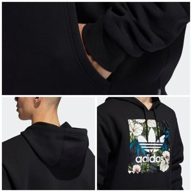 adidas(アディダス)のアディダス　花柄　ウェット　パーカー　M　【新品】 メンズのトップス(パーカー)の商品写真