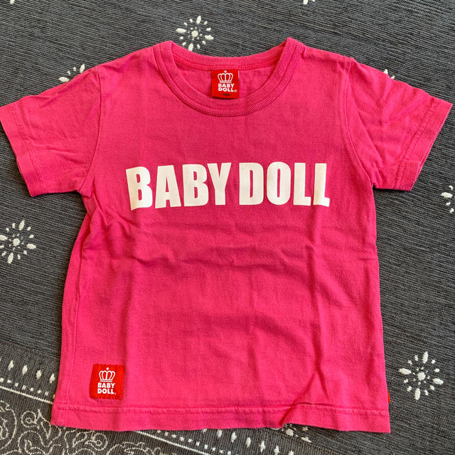 BABYDOLL(ベビードール)のTシャツ キッズ/ベビー/マタニティのキッズ服女の子用(90cm~)(Tシャツ/カットソー)の商品写真