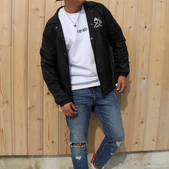 ストリートコーデ☆LUSSO SURF コーチジャケット Mサイズ☆RVCA | フリマアプリ ラクマ