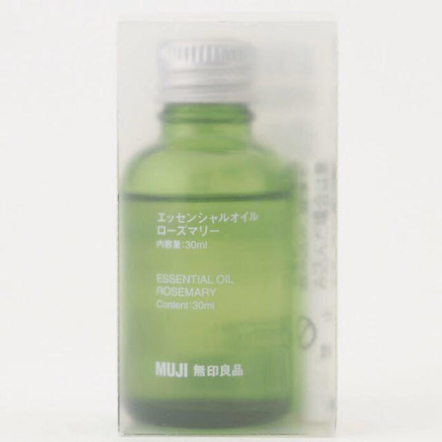 MUJI (無印良品)(ムジルシリョウヒン)の無印良品MUJI エッセンシャルオイル・ローズマリー　30ml アロマオイル  コスメ/美容のリラクゼーション(アロマオイル)の商品写真