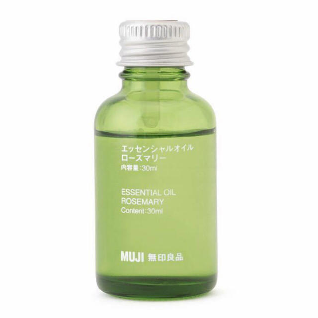 MUJI (無印良品)(ムジルシリョウヒン)の無印良品MUJI エッセンシャルオイル・ローズマリー　30ml アロマオイル  コスメ/美容のリラクゼーション(アロマオイル)の商品写真