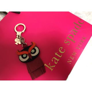 ケイトスペードニューヨーク(kate spade new york)のケイトスペードニューヨーク　katespade バッグチャーム　保存袋付(バッグチャーム)