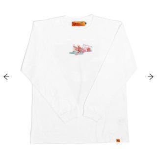 ビームス(BEAMS)の[5月末まで/最終値下げ]leftalone レフトアローン　白ロンT  (Tシャツ/カットソー(七分/長袖))