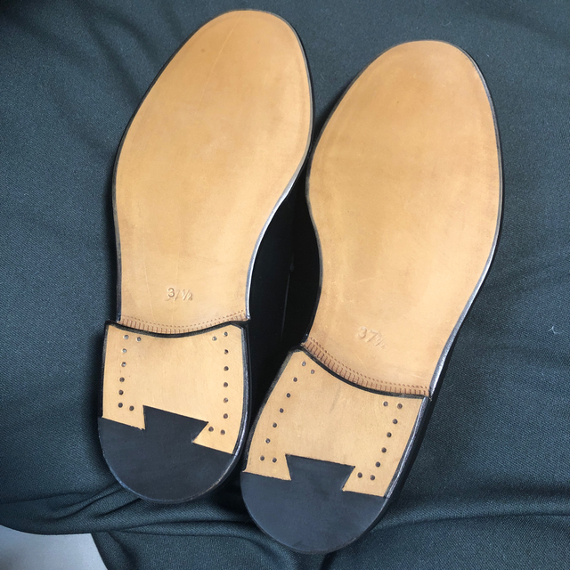 Giacometti(ジャコメッティ)のGiacometti ジャコメッティ コイン ローファー FG355 black レディースの靴/シューズ(ローファー/革靴)の商品写真
