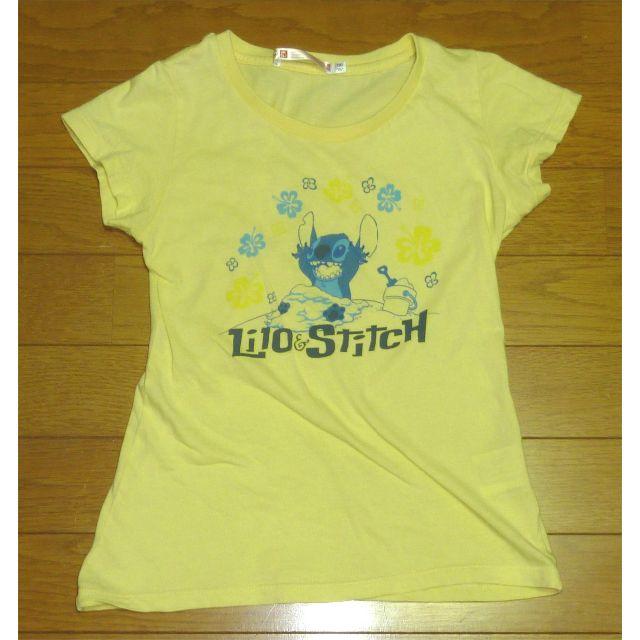 Disney(ディズニー)の【gsgsttro 様】スティッチのＴシャツ　サイズ130　<a183>他１枚 キッズ/ベビー/マタニティのキッズ服女の子用(90cm~)(Tシャツ/カットソー)の商品写真