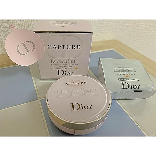 Dior(ディオール)の【はるちゃん様】Dior クッションファンデーション　カプチュール ドリーム コスメ/美容のベースメイク/化粧品(ファンデーション)の商品写真