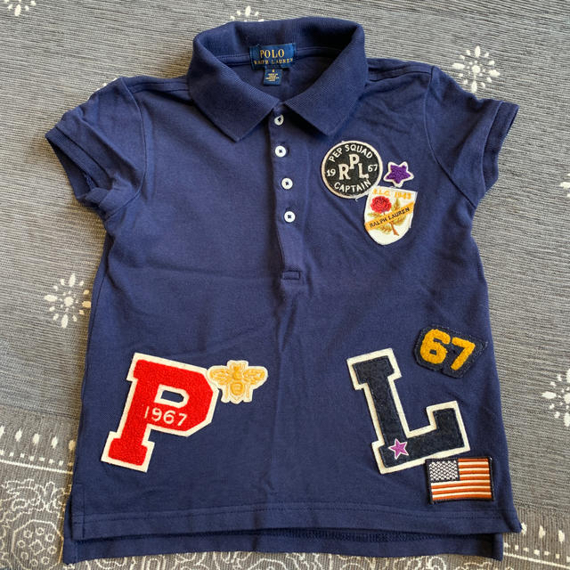 POLO RALPH LAUREN(ポロラルフローレン)のポロシャツ キッズ/ベビー/マタニティのキッズ服女の子用(90cm~)(Tシャツ/カットソー)の商品写真