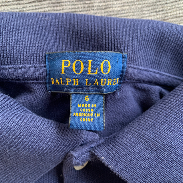 POLO RALPH LAUREN(ポロラルフローレン)のポロシャツ キッズ/ベビー/マタニティのキッズ服女の子用(90cm~)(Tシャツ/カットソー)の商品写真