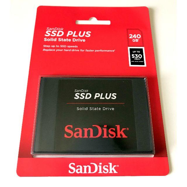 新品 SSD 240GB SanDisk サンディスク SDSSD-240-G2 スマホ/家電/カメラのPC/タブレット(PCパーツ)の商品写真