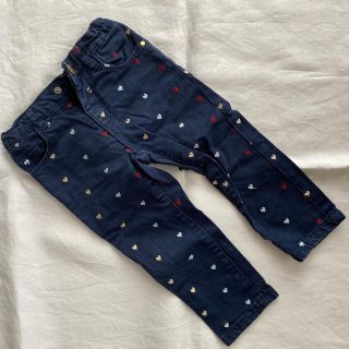 ザラキッズ(ZARA KIDS)のザラベビー　デニム　ジーンズ　パンツ 80cm 女の子(パンツ)