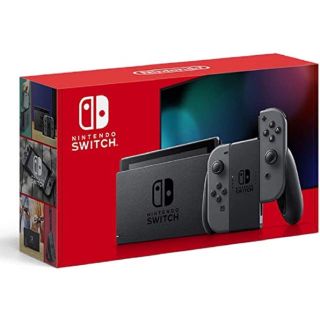 ニンテンドースイッチ(Nintendo Switch)の任天堂スイッチ　グレー(家庭用ゲーム機本体)