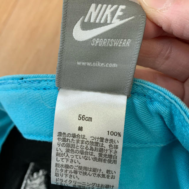 NIKE(ナイキ)のかいとママ様専用 NIKE 子供用キャップ 56㎝ キッズ/ベビー/マタニティのこども用ファッション小物(帽子)の商品写真