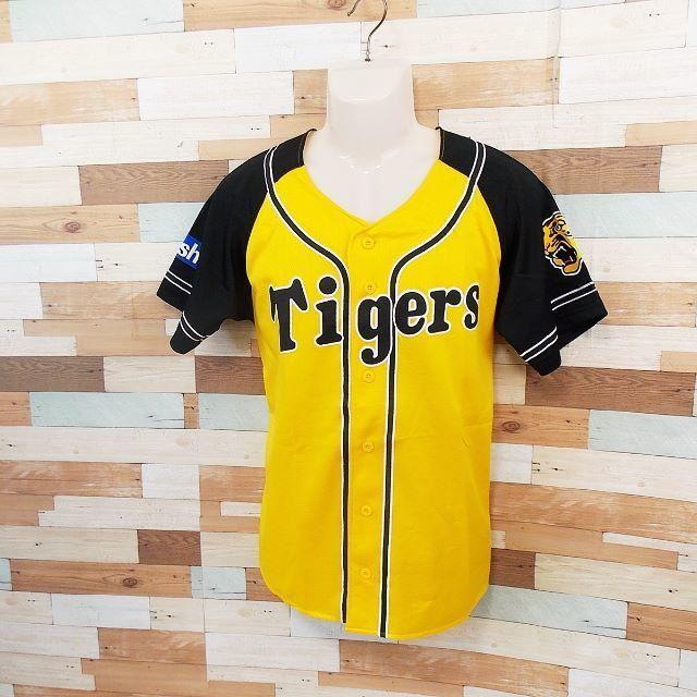 阪神タイガース(ハンシンタイガース)の【Tigers】 美品 阪神タイガース 応援ウェア ブラック/イエロー サイズF スポーツ/アウトドアの野球(応援グッズ)の商品写真