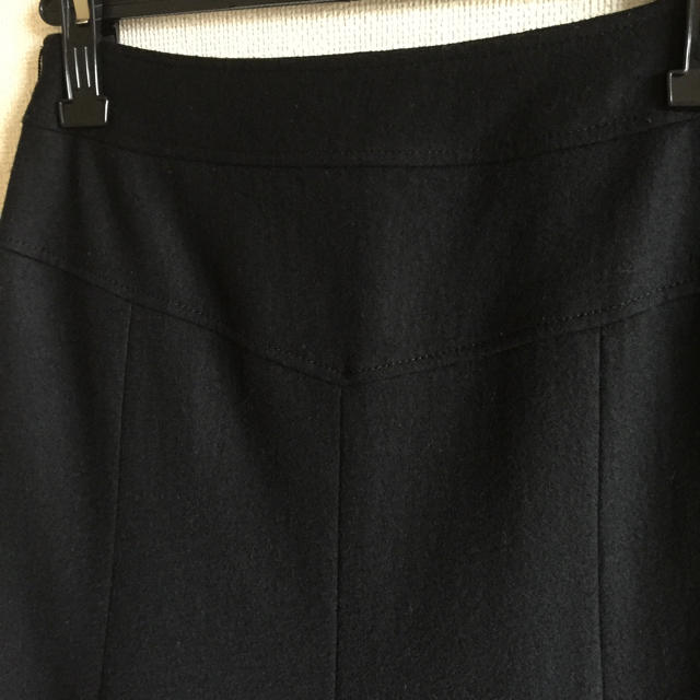 23区(ニジュウサンク)の23区♡黒色のウール100%スカート レディースのスカート(ひざ丈スカート)の商品写真