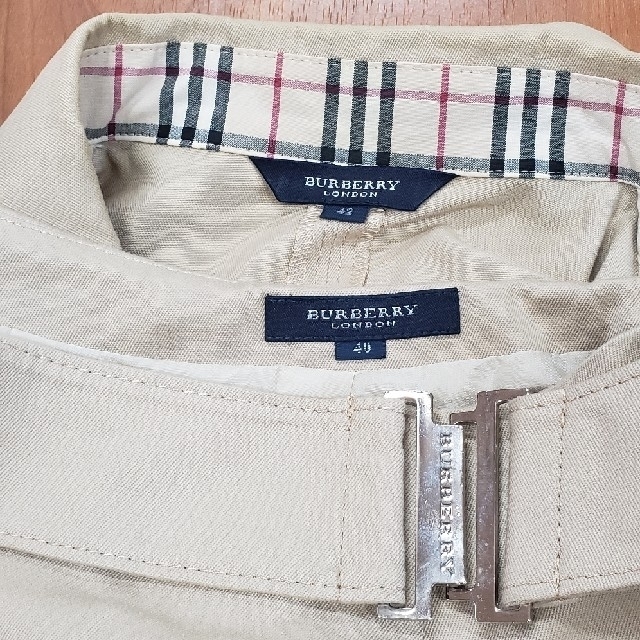 BURBERRY(バーバリー)のバーバリーロンドン　セットアップ　ジャケット+スカート　コットン100%三陽商会 レディースのフォーマル/ドレス(スーツ)の商品写真