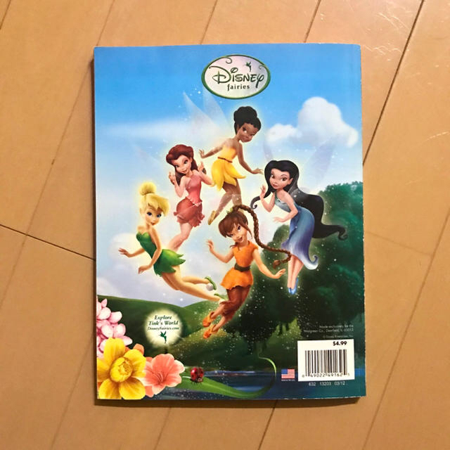 Disney(ディズニー)のアメリカ製 ディズニーぬりえ：ティンカーベル キッズ/ベビー/マタニティのおもちゃ(知育玩具)の商品写真