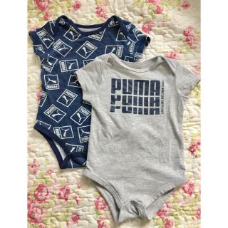 プーマ(PUMA)のプーマ ロンパース 半袖 2枚セット(ロンパース)