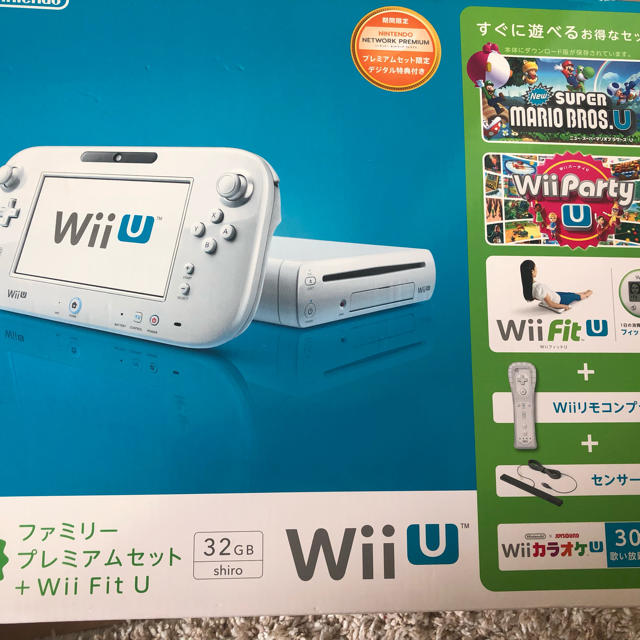 wii u ファミリープレミアムセット32G ソフト6本付き - www