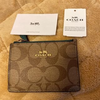 コーチ(COACH)のコーチシグネスチャー柄パスケース(パスケース/IDカードホルダー)