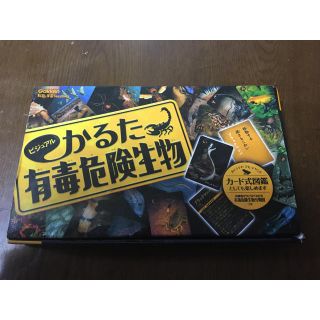 ガッケン(学研)の学研ビジュアルかるた「有毒危険生物」(カルタ/百人一首)