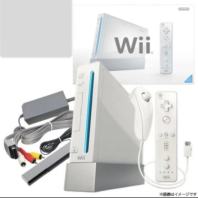 Wii(ウィー)のWii エンタメ/ホビーのゲームソフト/ゲーム機本体(家庭用ゲーム機本体)の商品写真
