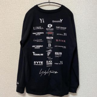 ヨウジヤマモト(Yohji Yamamoto)のヨウジヤマモト×ニューエラ 長袖Tシャツ Ground Y(Tシャツ/カットソー(七分/長袖))