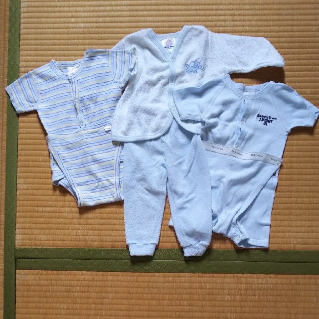 Baby's Own(ベビーズオウン)のBaby's own ３枚セット売り キッズ/ベビー/マタニティのベビー服(~85cm)(ロンパース)の商品写真