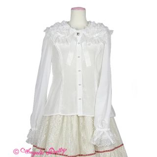 アンジェリックプリティー(Angelic Pretty)のAngelicPretty Airy Frillブラウス　ロリィタ(シャツ/ブラウス(長袖/七分))