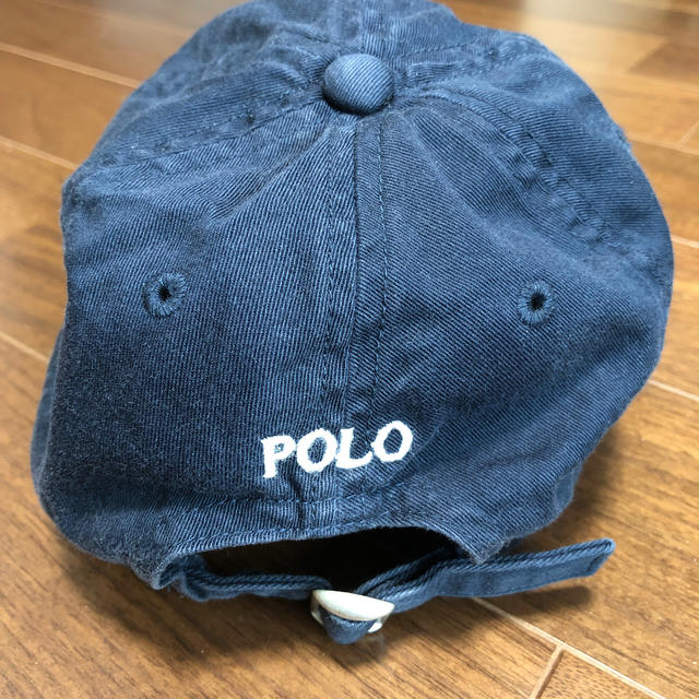 POLO RALPH LAUREN(ポロラルフローレン)のラルフローレン　子供　キャップ　帽子　ネイビー  50 キッズ/ベビー/マタニティのこども用ファッション小物(帽子)の商品写真