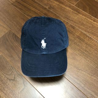 ポロラルフローレン(POLO RALPH LAUREN)のラルフローレン　子供　キャップ　帽子　ネイビー  50(帽子)