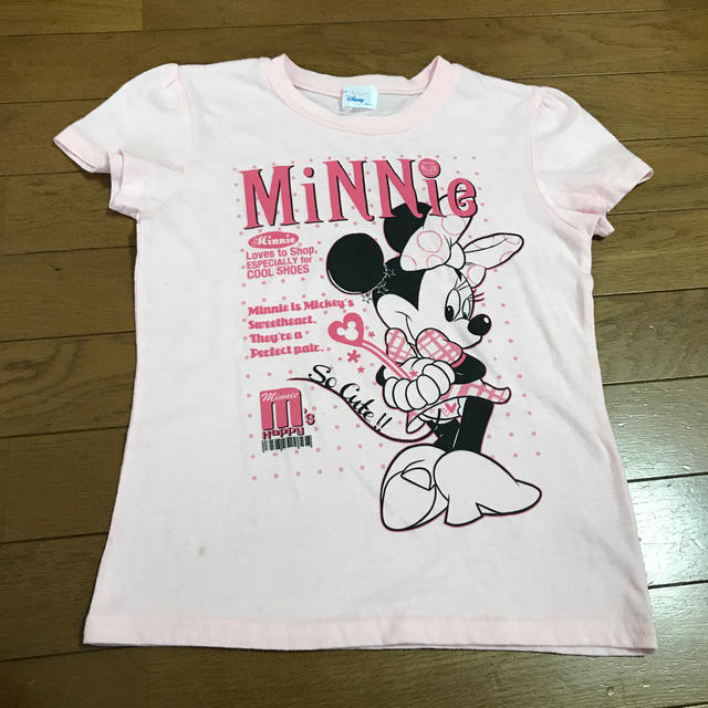 Disney(ディズニー)のミニーTシャツ キッズ/ベビー/マタニティのキッズ服女の子用(90cm~)(Tシャツ/カットソー)の商品写真